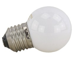 LED-Illulampe 0,9 Watt E27 warmweiss